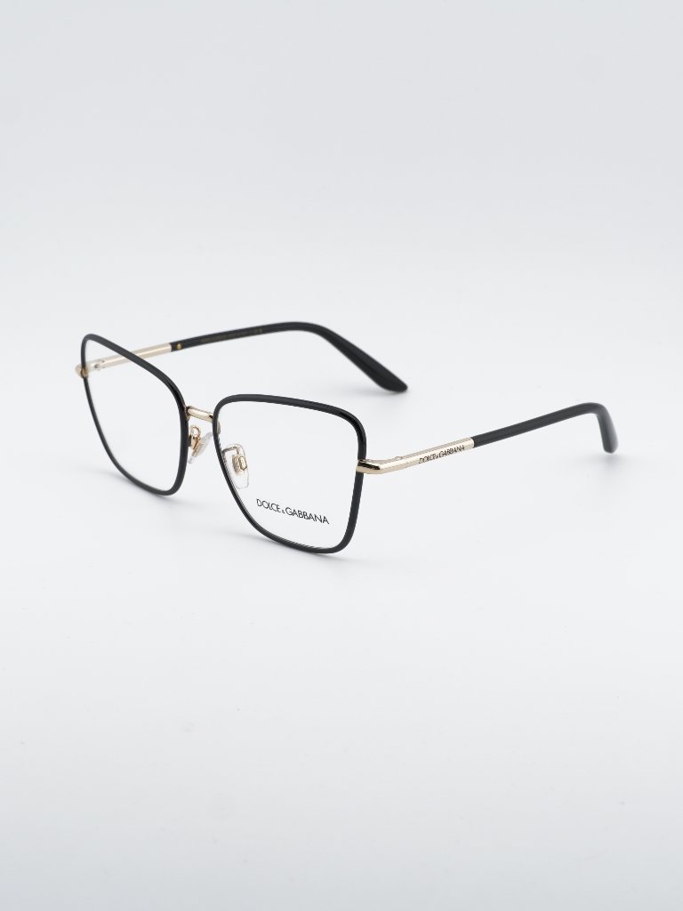 Dolce & Gabbana Dg1359 1334 Eyeglasses Black 57mm Butterfly Frame